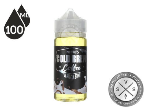 Nitro's Cold Brew Coffee Vanilla Bean 100ml Eliquid