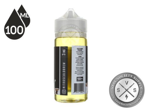 Nitro's Cold Brew Coffee Vanilla Bean 100ml Eliquid