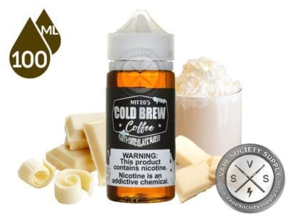White Chocolate Mocha by Nitro's Cold Brew Coffee Eliquid 100ml