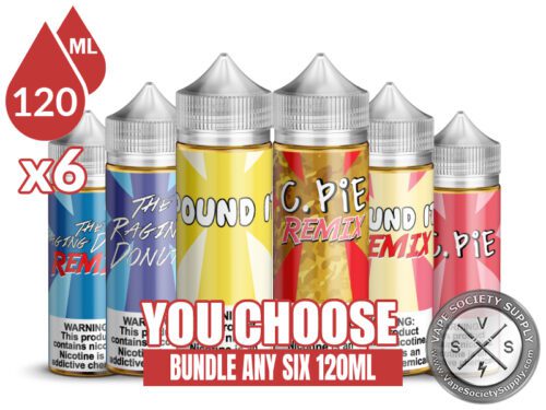 Food Fighter E-Juice Bundle 6 120ml (720ml)