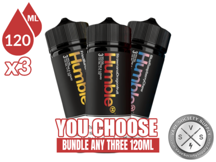 Humble Juice Co E-Liquid Bundle 3 120ml (360ml)