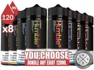 Humble Juice Co E-Liquid Bundle 8 120ml (960ml)