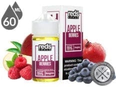Reds Apple 60ml Berries E Juice