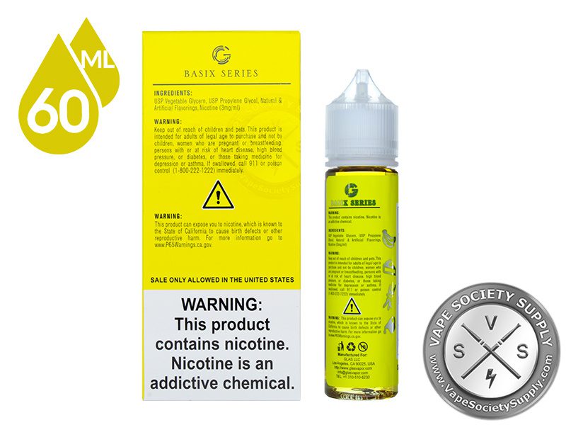 Banana Cream Pie GLAS BSX VAPOR SERIES 60ml