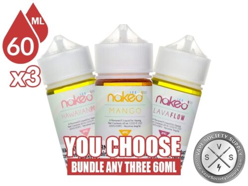 Naked 100 Ice Bundle 60ml x3 180ml