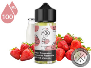 Strawberry Milk By Moo E-Liquids