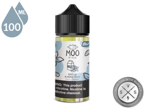 Vanilla Almond Milk By Moo E-Liquids 100ml