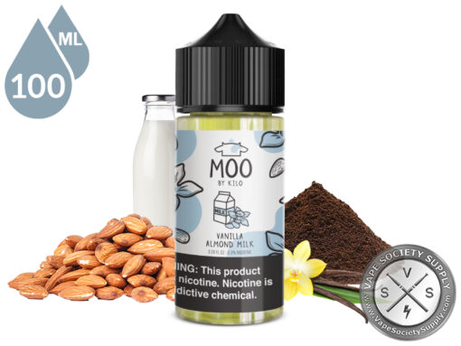 Vanilla Almond Milk By Moo E-Liquids