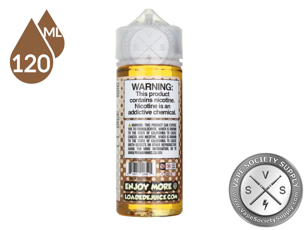 Chocolate Glazed By Loaded E-Liquid 120ml  $
