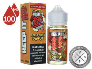 Keep It 100 Apple Cider Donut 100ml Eliquid