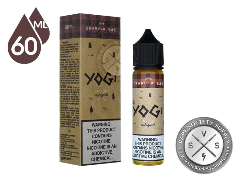 Java Granola Bar By YOGI Eliquid 60ml