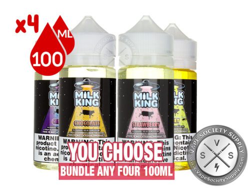 Milk King Bundle 400ml (4X100ml)