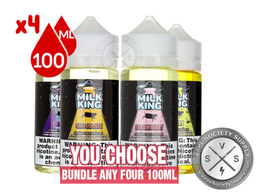 Milk King Bundle 400ml (4X100ml)