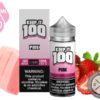 Pink Burst E-Liquid - Strawberry and Candy Flavor - 100ml Bottle
