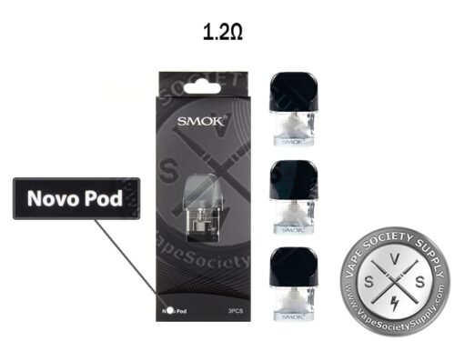 SMOK NOVO Replacement Pods - Pack of 3