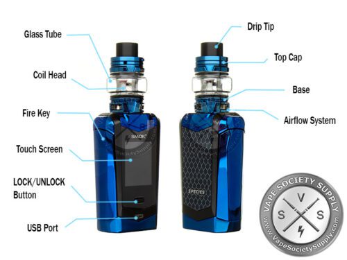 SMOK SPECIES 230W AND TF V8 BABY V2 STARTER KIT