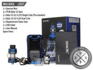 SMOK SPECIES 230W AND TFV8 BABY V2 STARTER KIT