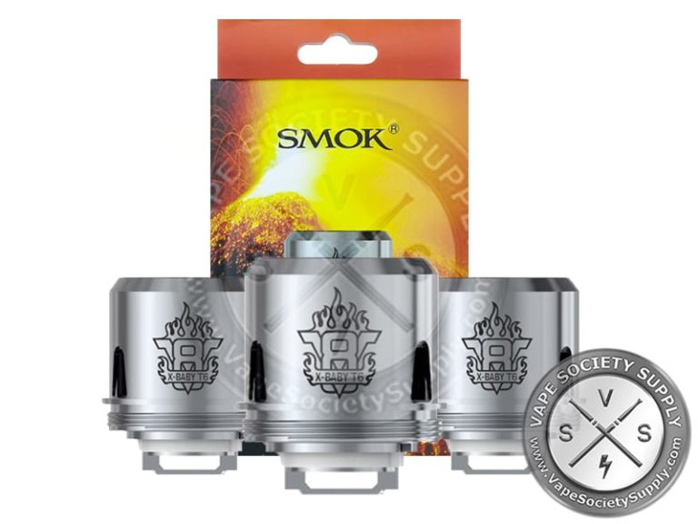 Smok TFV8 X-Baby T6 Replacement Coils - 3 Pack