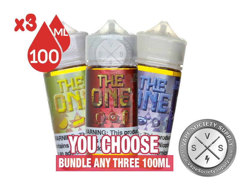 elfbar nachfüll pod läuft aus THE ONE Bundle 3x100ml (300ml) ⋆ Vape Society Supply