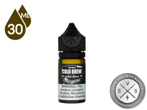 Nitro's Cold Brew Salted Blend Almond Cappuccino 30ML Eliquid