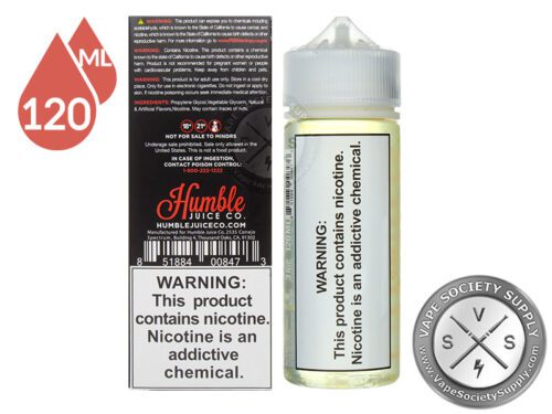 Humble Juice Co Ruby Red Ice 120ml Eliquid