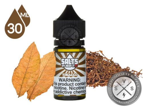 Tobacco by Keep It 100 Salts 30ML
