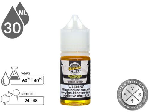 Killer Kustard Salts 30ml Original E Juice