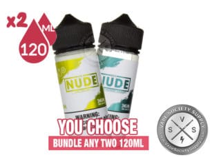 Nude Premium E-Juice Bundle 2x120ml