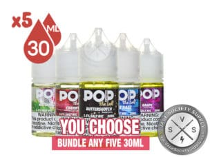 Pop Clouds Salts E-Juice Bundle 150ml (5x30ml)