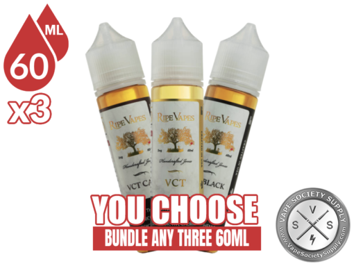 Ripe Vapes E-Juice Bundle 3 60ml (180ml)