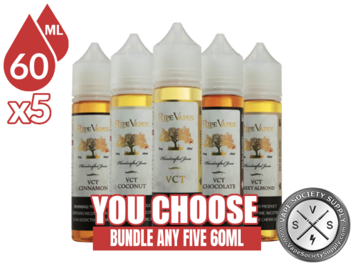 Ripe Vapes E-Juice Bundle 5 60ml (300ml)