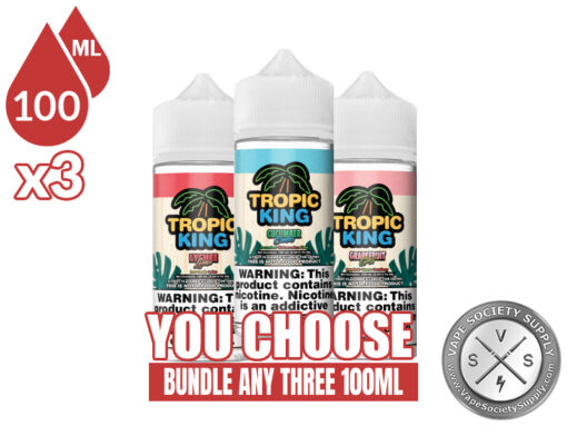 Tropic King E-Juice Bundle 3 100ml (300ml)