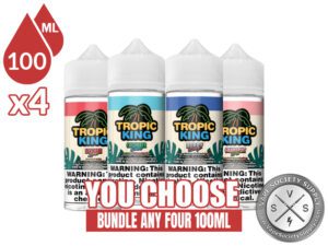 Tropic King E-Juice Bundle 4 100ml (400ml)