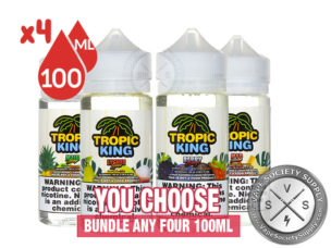 Tropic King E-Juice Bundle 400ml (4x100ml)