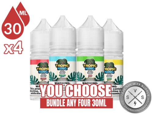 Tropic King Salt Bundle 4 30ml (120ml)