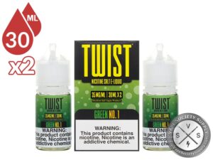 Twist Salt 2x30ml Green No 1 E Juice