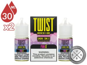 Twist Salt 2x30ml Pink 0 E Liquid