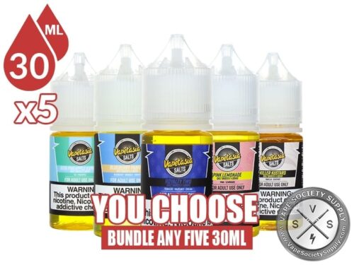 Vapetasia Salts Bundle 30ml x5 150ml