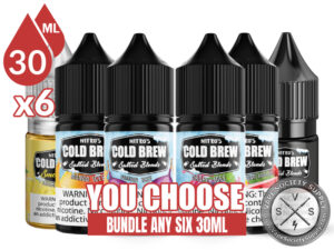 Nitro’s Cold Brew Salted Blends Bundle 6 30ml (180ml)