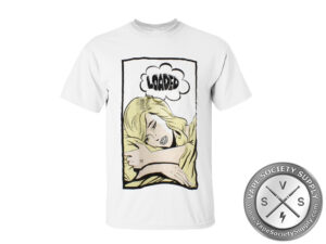 Loaded - Blonde Girl Tshirt White