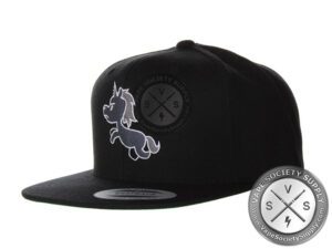 BLVK Unicorn Logo Caps