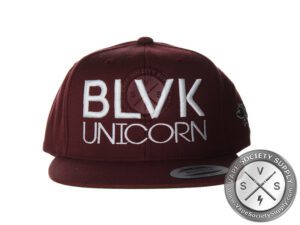 BLVK Unicorn Snapback Caps