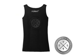 Naked 100 Black Tank Tshirts