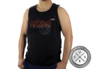 Naked 100 Black Tank Tshirts