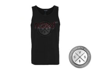 Naked 100 Black Tank Tshirts