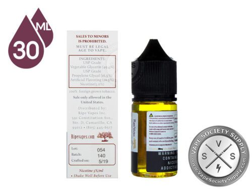 VCT Strawberry by Ripe Vapes Handcrafted Saltz 30ml - Image 3