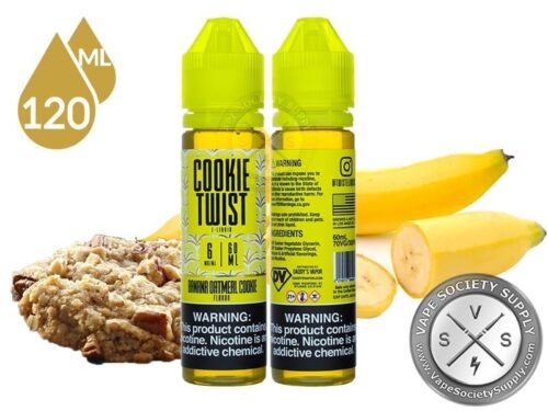 Banana Oatmeal Cookie by Cookie Twist 120ml