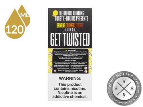 Banana Oatmeal Cookie by Cookie Twist 120ml