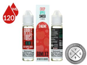 Crisp Apple Smash by Apple Twist E-Liquid 120ml