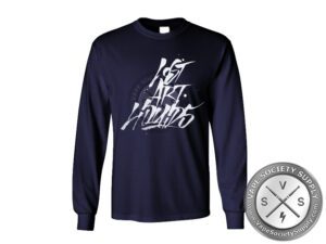 Lost Art- Long Sleeves Abstact logo Tshirt